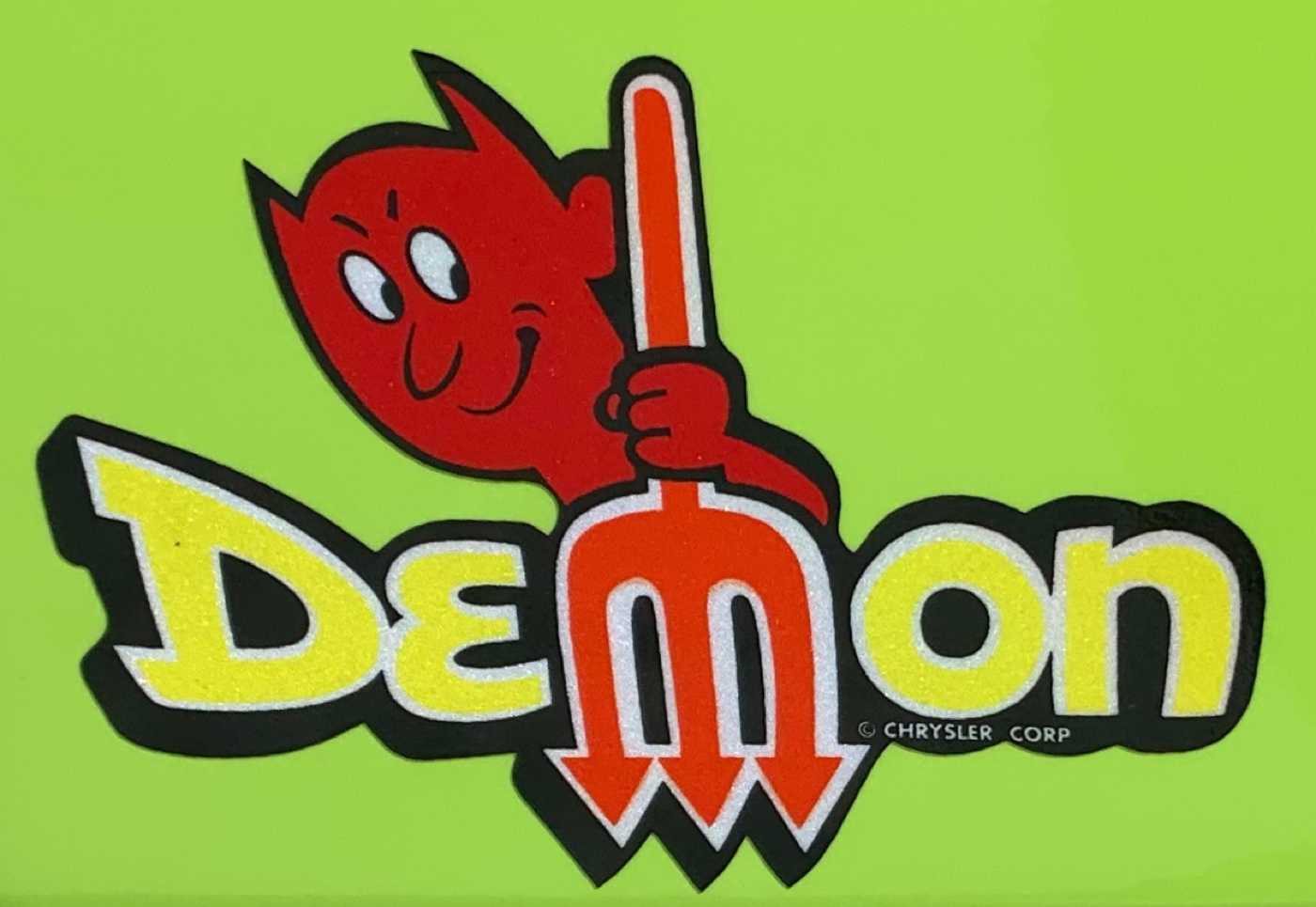 1971 Dodge Demon Emblem